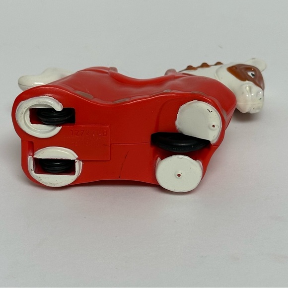 Imaginext White Red Castle Knight Jousting Rolling Horse Fisher Price - Picture 7 of 11